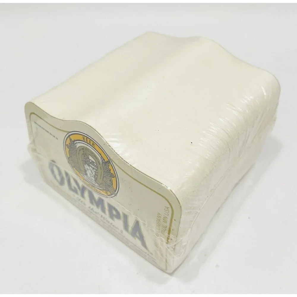 Vintage Olympia Beer Bottle Paper Labels Pack 11 oz Stubby Brewing Co. Tumwater